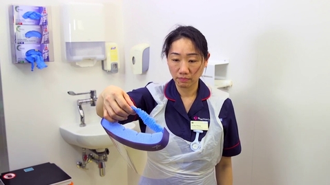 Thumbnail for Using visors and eye protection PPE