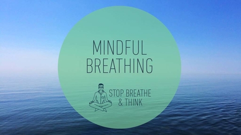 Thumbnail for entry 3-minute Mindful Breathing Meditation (Relieve Stress)