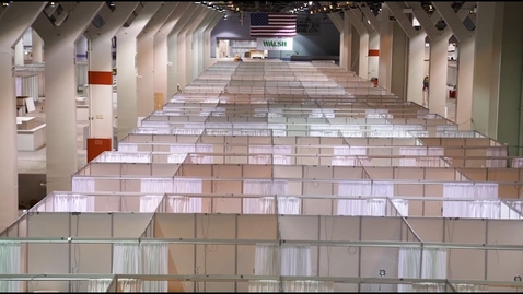 Thumbnail for Chicago's McCormick Place Center Transformed into COVID-19 Alternate Care Facility