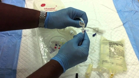 Thumbnail for Pressure Lines: Arterial and CVP line setup