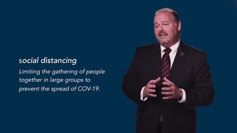 Thumbnail for COVID-19: What is Social Distancing with Dr. Phillip Coule