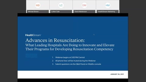 Thumbnail for Award-Winning Innovation Drives New Generation of Resuscitation Education-January 28, 2021