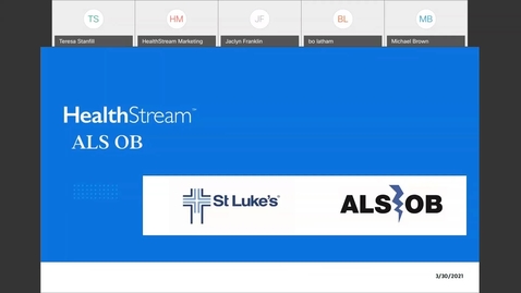 Thumbnail for Sneak Preview ALS OB – Improving the Quality of Obstetrical Patient Care- March 30, 2021