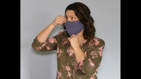 Thumbnail for How to make your own face mask. No sewing required.