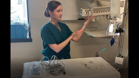 Thumbnail for entry ICU Nursing - Assembling Pressure Tubing for Alines and Central Lines