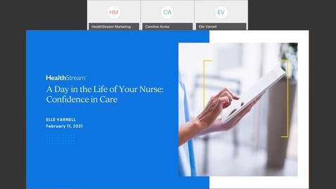 Thumbnail for A Day in the Life of Your Nurse Confidence in Care- February 11, 2021