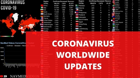 Thumbnail for entry Coronavirus World stats and figures of the pandemic - The 1st April count and figures