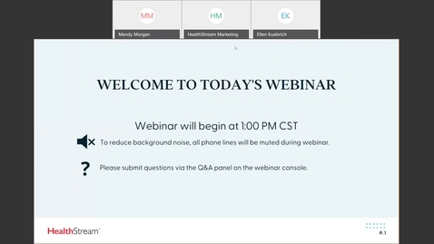 Thumbnail for entry New Challenges, Proven Solutions How Skilled Nursing and Long-Term Care Prepare for What Comes Next - March 2, 2021