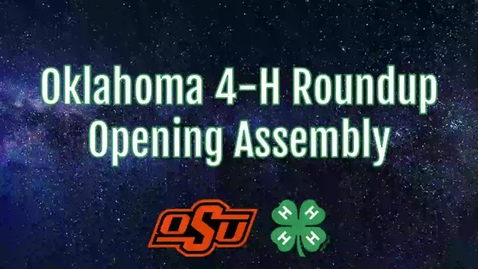 Thumbnail for entry Opening Assembly of the 101st Annual State 4-H Roundup 