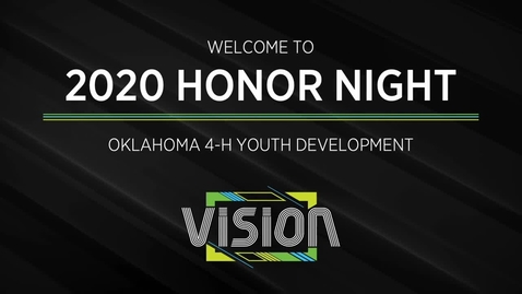 Thumbnail for entry Honor Night Assembly of the Annual Oklahoma State 4-H Roundup 