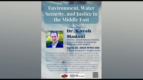 Thumbnail for Environment, Water, Security and Justice in the Middle East 