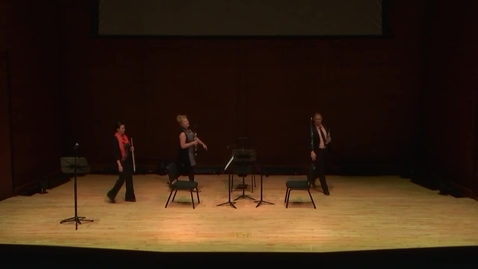 Thumbnail for entry Faculty Woodwind Recital