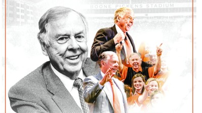The Oklahoma State University family celebrates the life of the ultimate Cowboy, T. Boone Pickens.

Originally broadcast September 25, 2019...