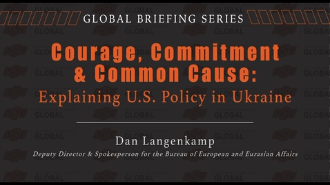 Thumbnail for Global Briefing Series: Courage, Commitment and Common Cause