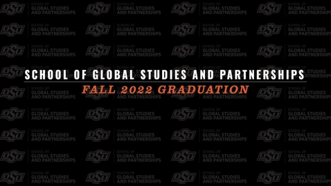 Thumbnail for OSU School of Global Studies &amp; Partnerships Hooding Ceremony Fall 2022