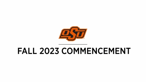 Thumbnail for Fall 2023 Graduate College Commencement
