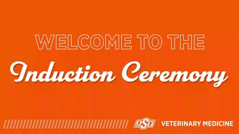 Thumbnail for 2024 College of Veterinary Medicine Induction Ceremony 