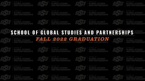 Thumbnail for entry OSU Global Spring 2023 Graduation Ceremony