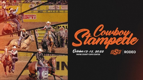 Thumbnail for entry Friday Night Performance:  2022 Cowboy Stampede Rodeo