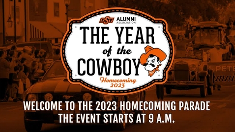 Thumbnail for entry Homecoming 2023 - Sea of Orange Parade