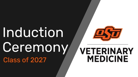 Thumbnail for entry 2023 College of Veterinary Medicine Induction Ceremony 