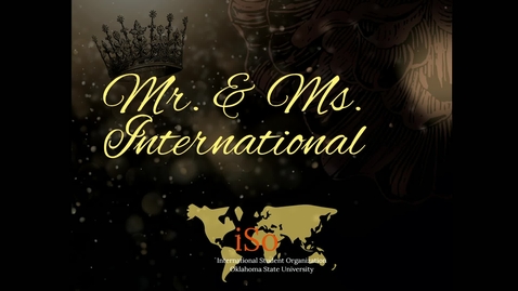 Thumbnail for entry 2022 Mr &amp; Ms International