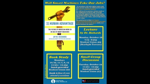 Thumbnail for Will Smart Machines Take Our Jobs 