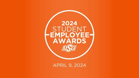 Thumbnail for entry 2024 Student Employee Awards