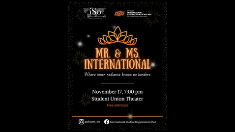 Thumbnail for 2023 Mr. and Ms. International