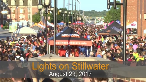 Thumbnail for entry SIGHTS &amp; SOUNDS:  2017 Lights On Stillwater