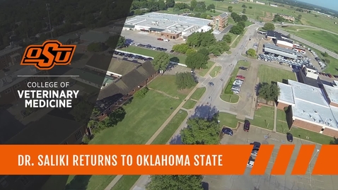 Thumbnail for entry Dr. Saliki Returns to OSU College of Veterinary Medicine