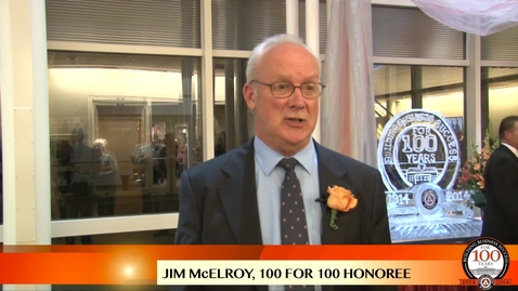 Thumbnail for James McElroy - 100 For 100 Honoree