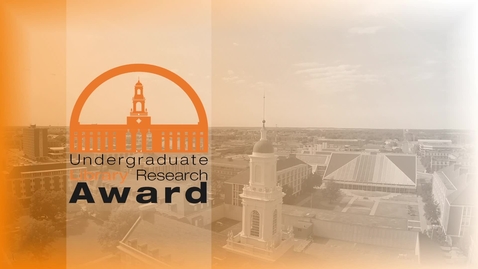 Thumbnail for Kaelyne Yumul, Honorable mention recipient for the 2014 Undergraduate Library Research Award