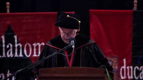Thumbnail for Spears School of Business Commencement: Fall 2013 