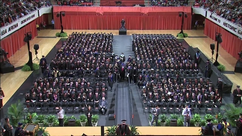 Thumbnail for College of Agricultural Sciences &amp; Natural Resources Commencement: Fall 2013 