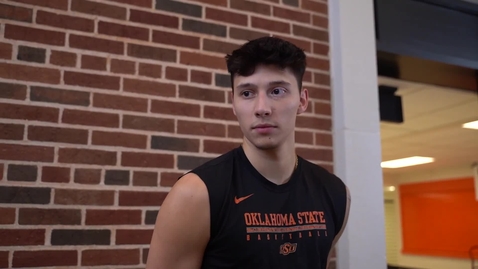 Thumbnail for 12/13/19 Cowboy Basketball:  Lindy Waters III Speaks to the Media