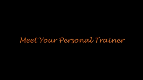 Thumbnail for entry Meet Your Personal Trainer: Alex Veenker