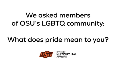 Meaning Of Pride Lgbtq Pride 2020 Ostatetv Oklahoma State University