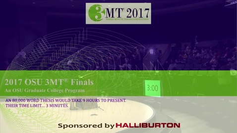 Thumbnail for 3MT Graduate College Fall 2017