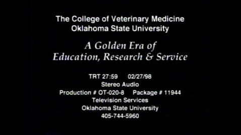 Thumbnail for entry A Golden Era of  Education, Research, and Service