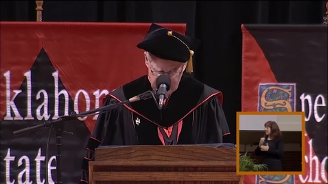 Thumbnail for FALL 2016 COMMENCEMENT KEYNOTE:  Justice Steven W. Taylor