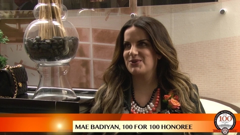 Thumbnail for entry Mae Badiyan - 100 For 100 Honoree