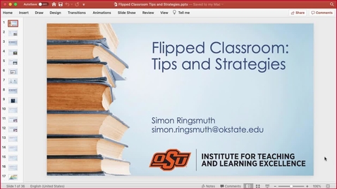 Thumbnail for Webinar - Flipped Classroom Tips and Strategies