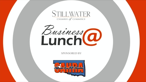 Thumbnail for entry July 2016 Stillwater Chamber of Commerce Business@Lunch:  Jim Halligan