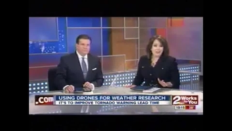 Thumbnail for entry IN THE NEWS: Graduate Students Using Drones for Weather Research