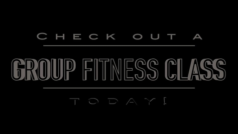 Thumbnail for entry Group Fitness Promo