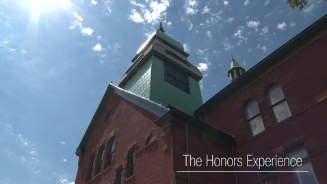 Thumbnail for What is The Honors Experience?