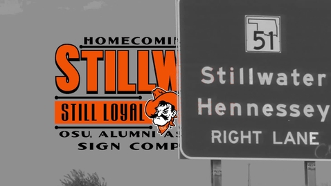 Thumbnail for entry Sign Competition: Homecoming 2015