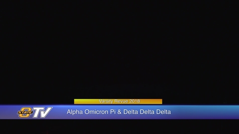 Thumbnail for entry Alpha Omicron Pi &amp; Delta Delta Delta:  2018 Varsity Revue