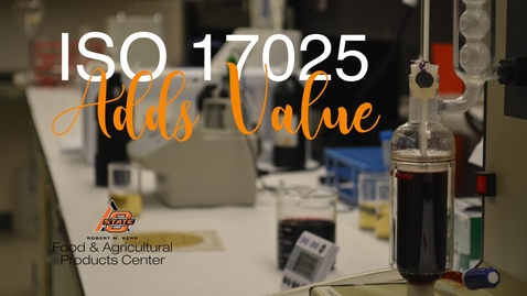 Thumbnail for ISO 17025 Adds Value